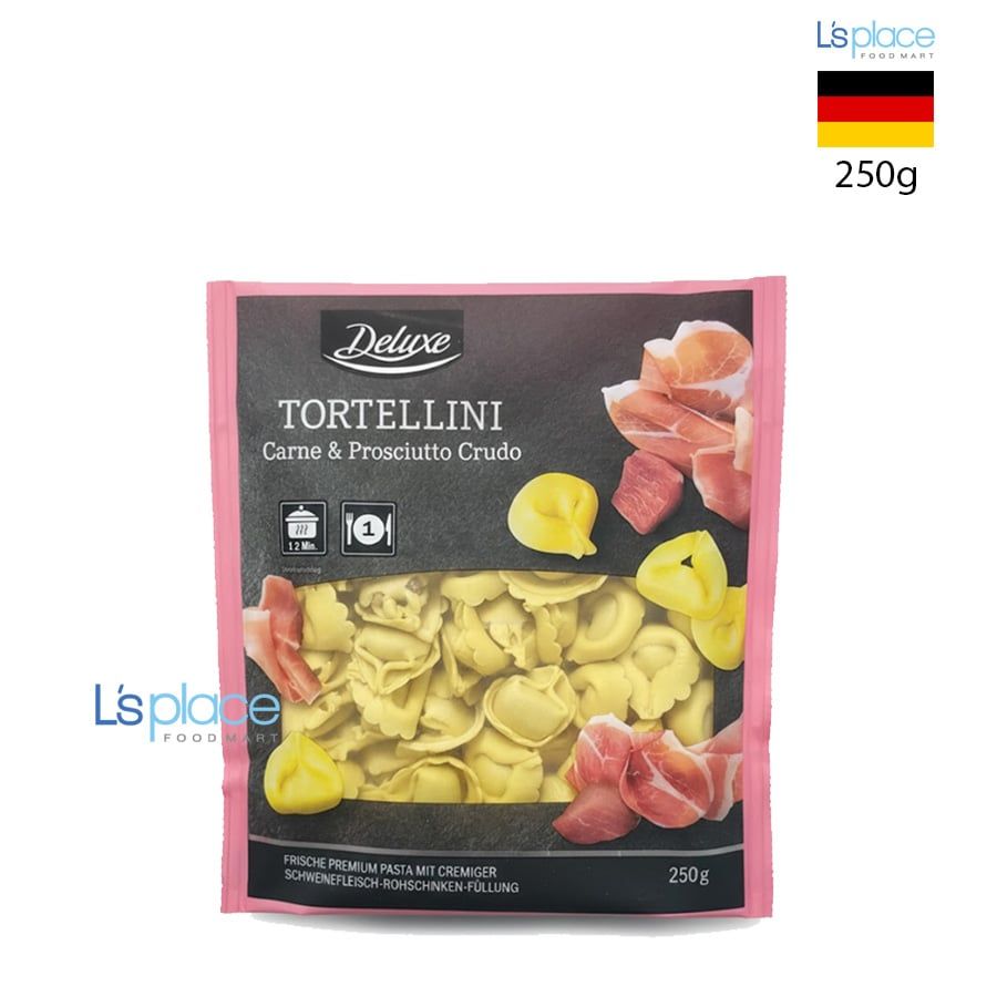 Deluxe Nui tươi Tortelloni vị thịt & giăm bông