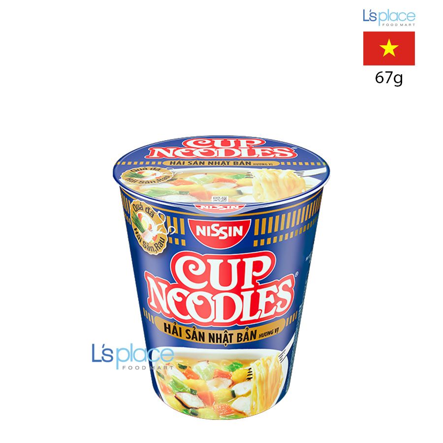 Nissin Mì Cup Noodles vị Hải sản Nhật Bản