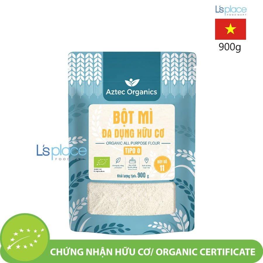 Aztec Organics Bột mì đa dụng hữu cơ số 11