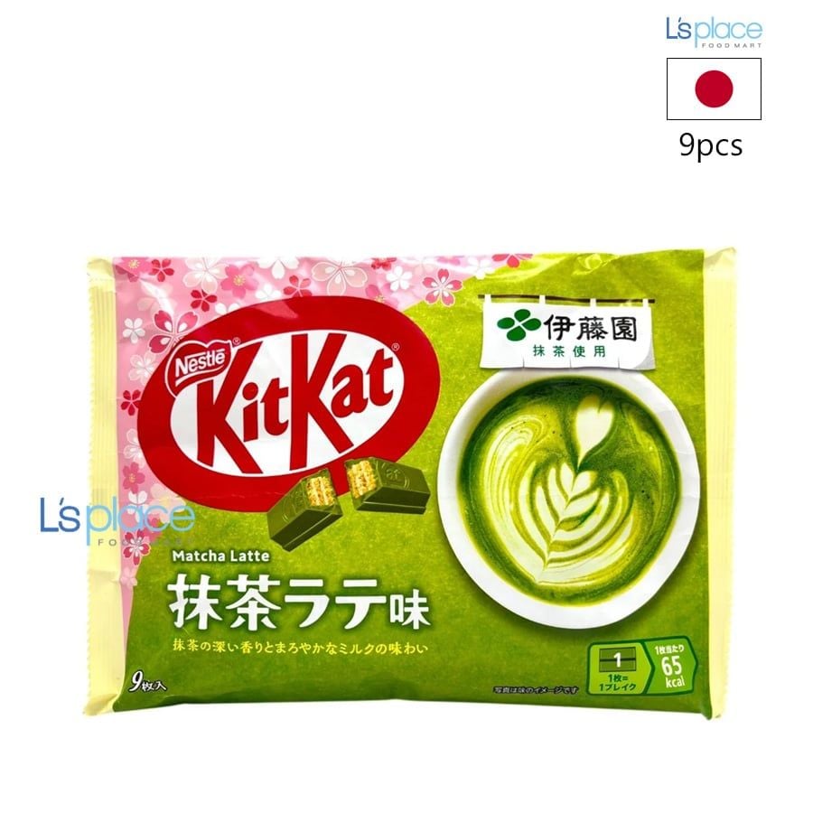 Kitkat Bánh xốp phủ socola vị Matcha Latte