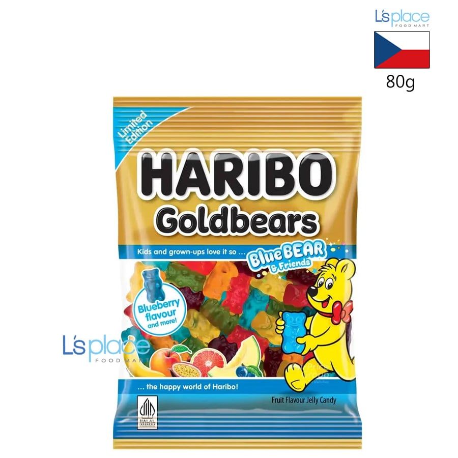 Haribo Kẹo dẻo BlueBear & Friends
