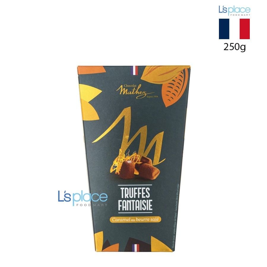 Mathez Socola Truffles Fantaisie vị carame bơ muối