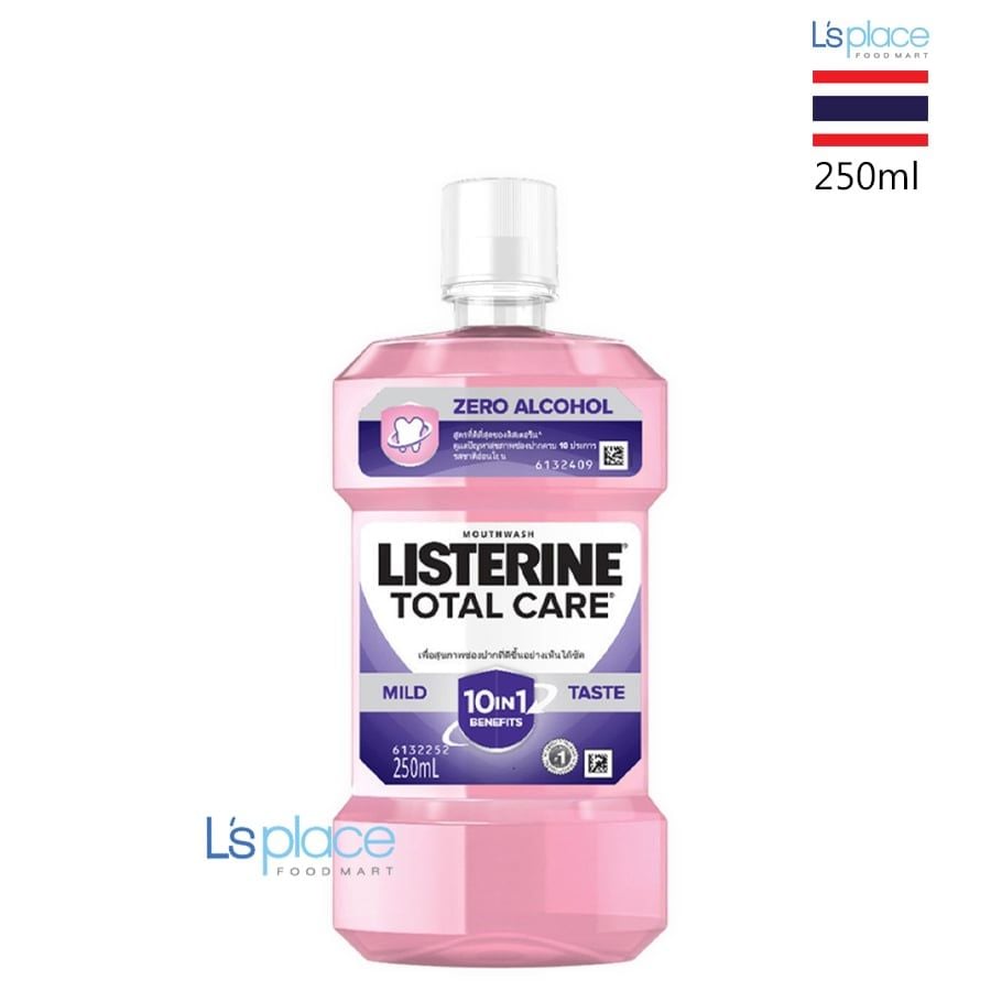 Listerine Nước súc miệng Chăm sóc toàn diện không cồn