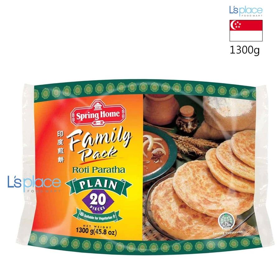 Spring Home Bánh Roti Paratha vị nhạt gói lớn