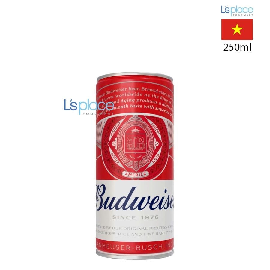 Budweiser Bia lon