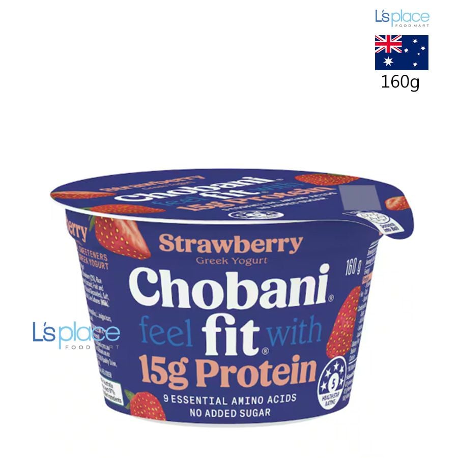 Chobani Fit Sữa chua Hy Lạp vị Dâu tây