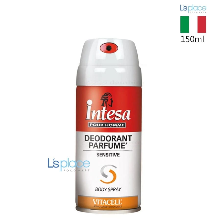 Intesa Xịt khử mùi nam cho da nhạy cảm