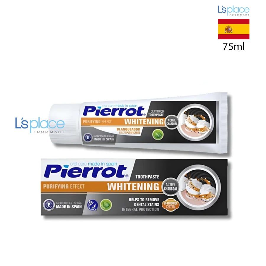 Pierrot Kem đánh răng làm trắng than tre hoạt tính