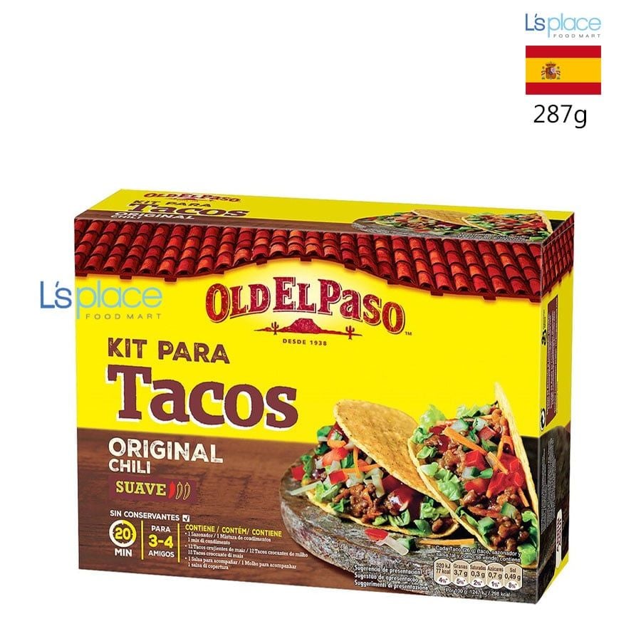 Old El Paso Bộ sản phẩm nấu Taco hoàn chỉnh