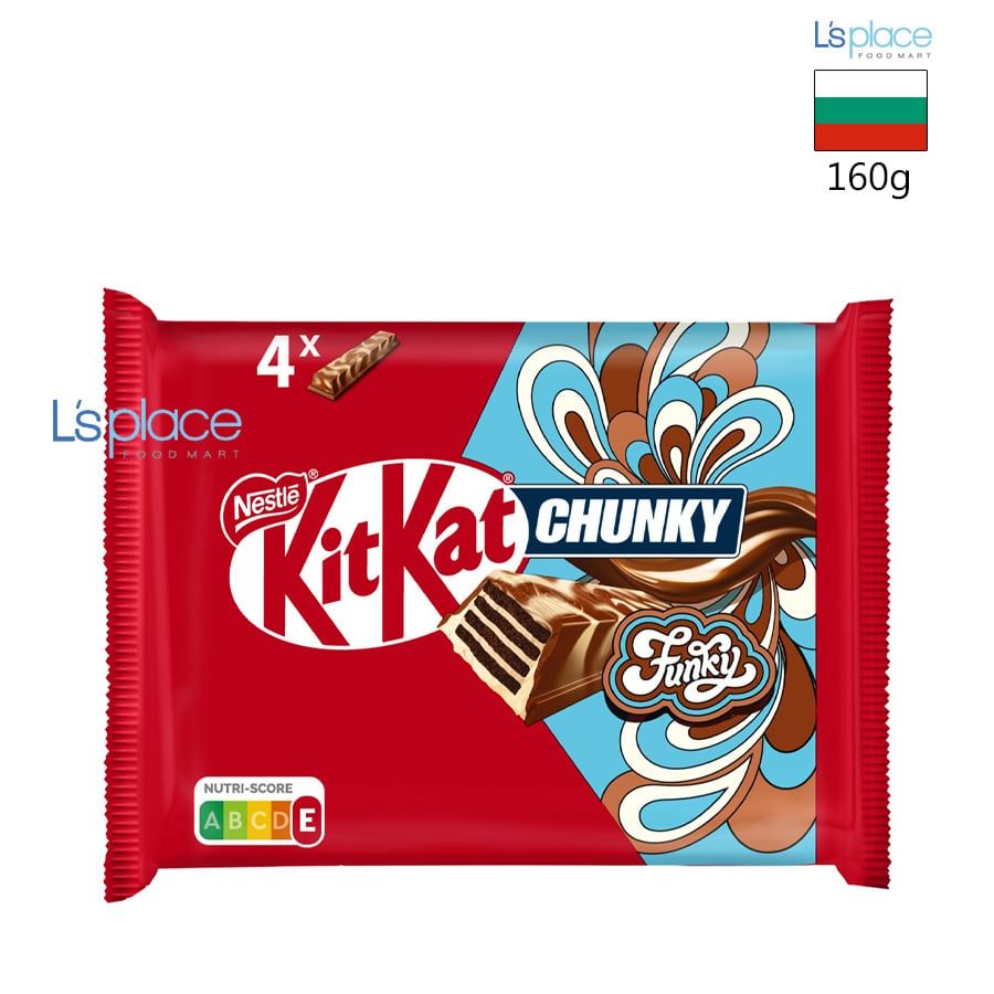 KitKat Bánh xốp phủ socola Chunky Funky