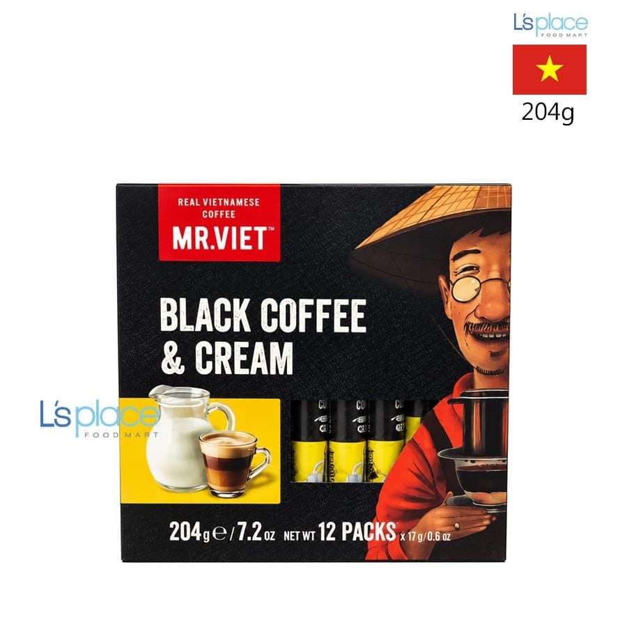 Mr. Viet Cà phê đen & kem 2 trong 1