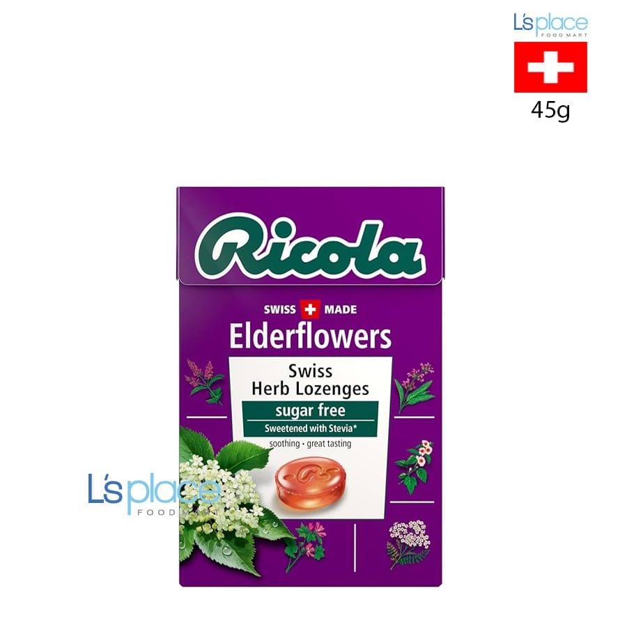 Ricola Kẹo thảo mộc hương hoa cơm cháy