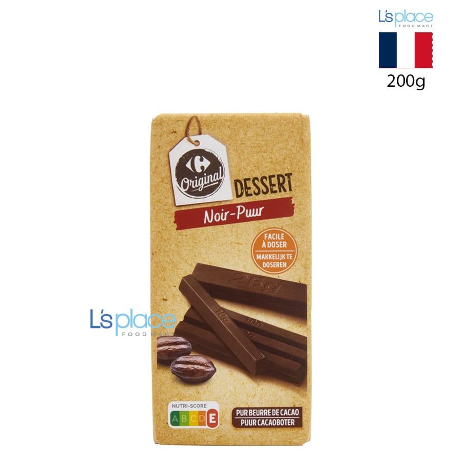 Carrefour Orginal Dessert Socola đen