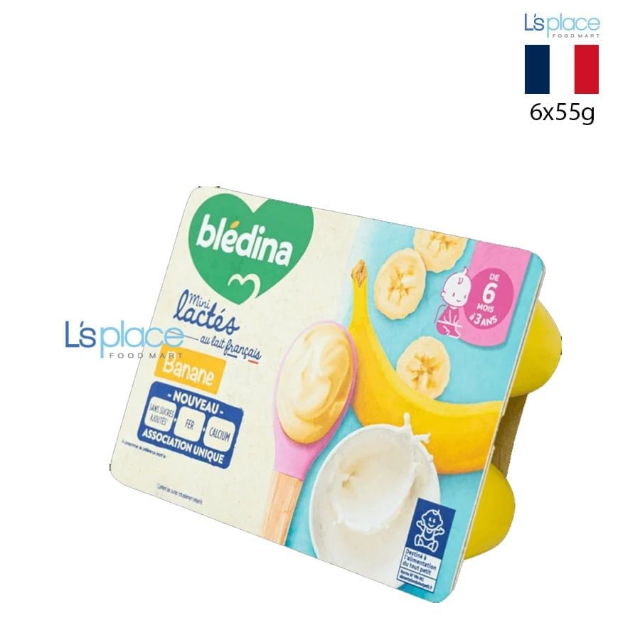 Bledina sữa chua trẻ em vị chuối