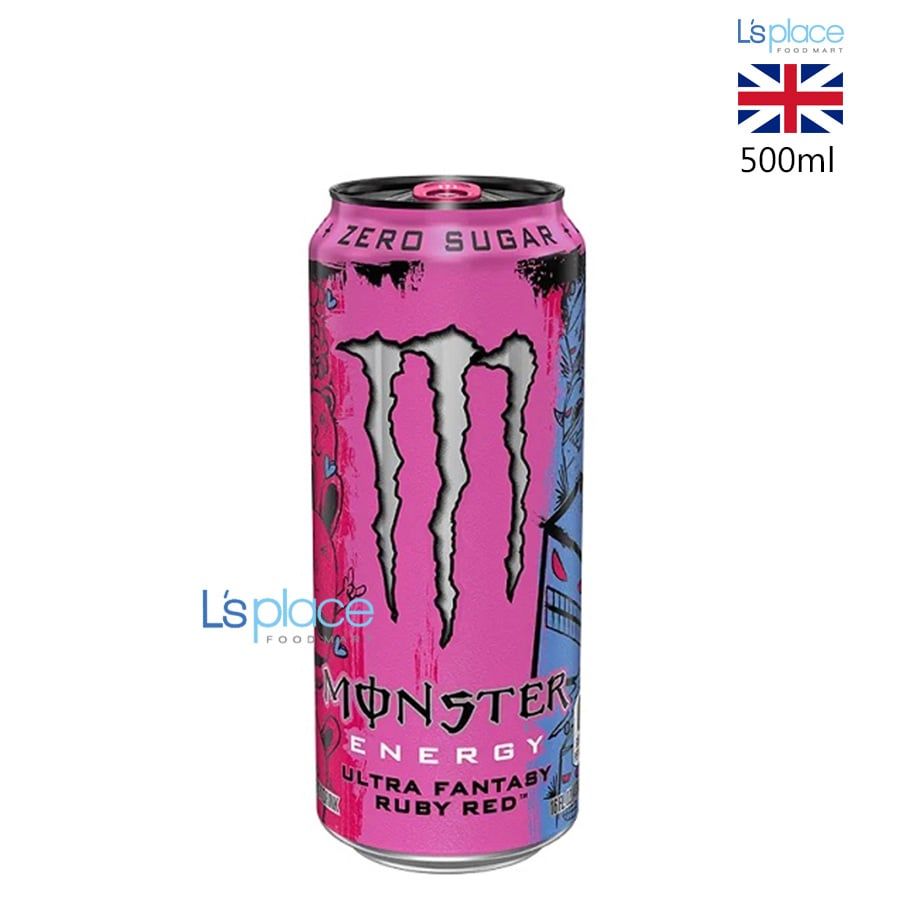 Monster Energy Nước Tăng Lực Ultra Fantasy Ruby Red