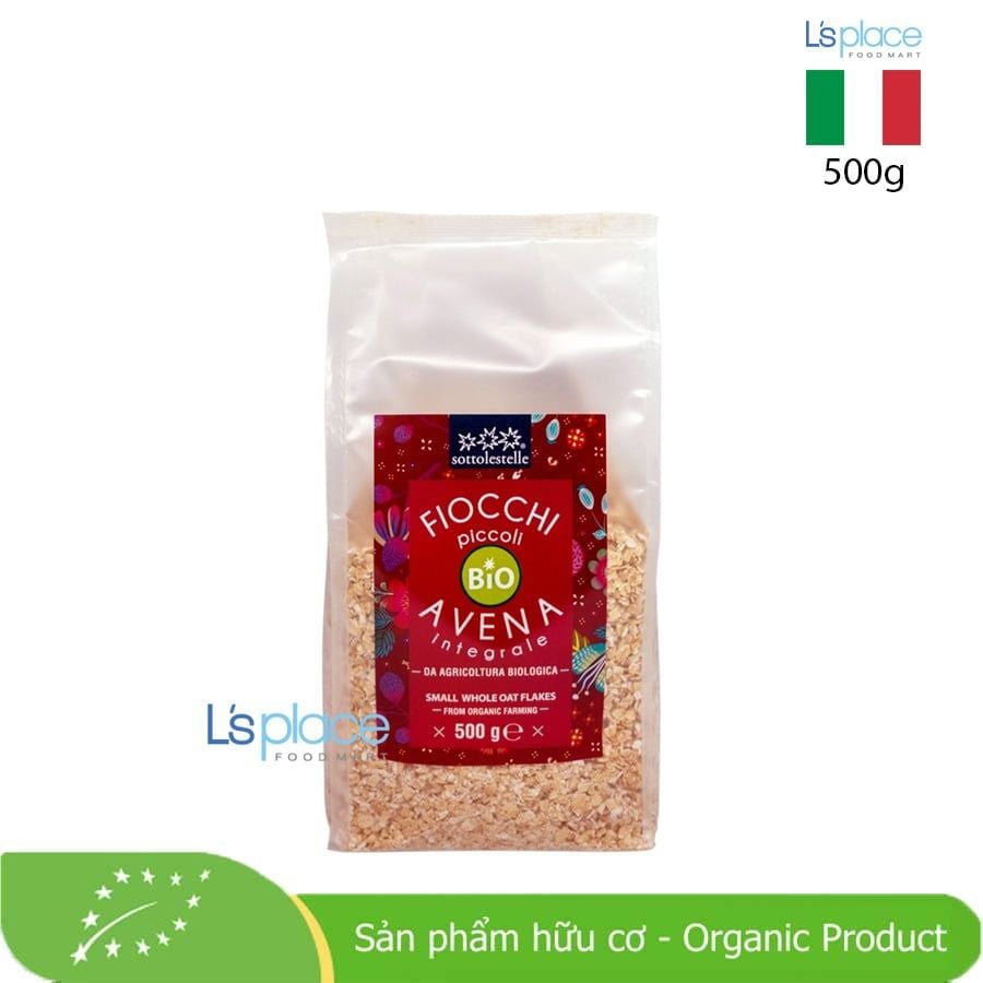Sottolestelle Yến mạch cán nhỏ hữu cơ