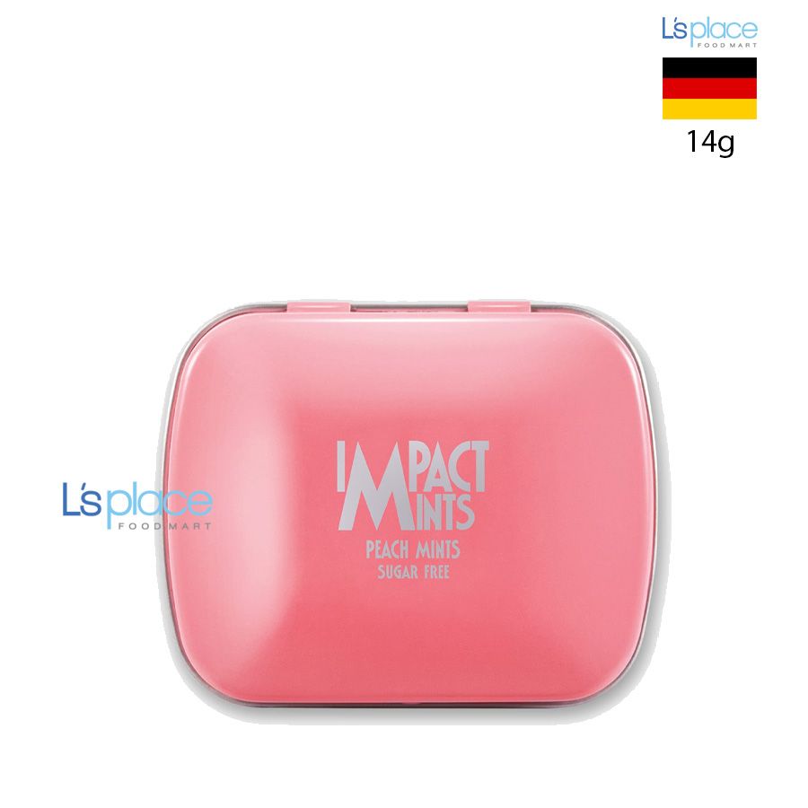 Impact Kẹo ngậm không đường Đào Bạc hà
