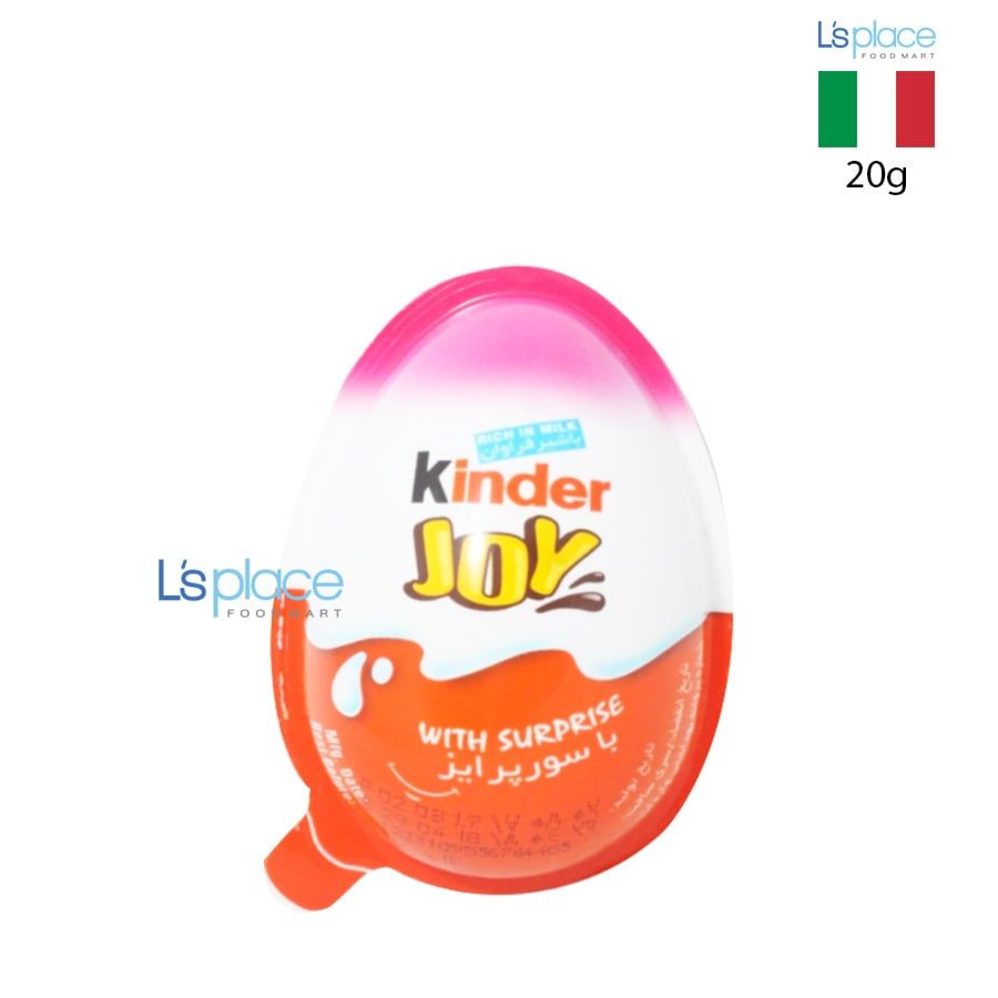 Kinder Socola trứng Joy màu hồng cho bé gái