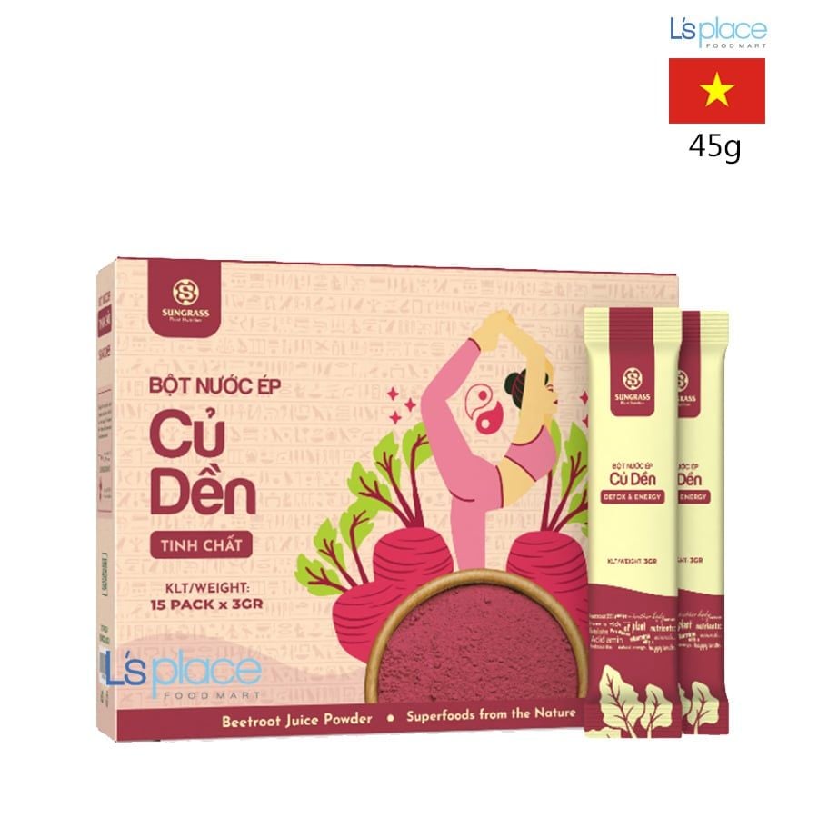 Sungrass Bột Nước Ép Tinh Chất Củ dền