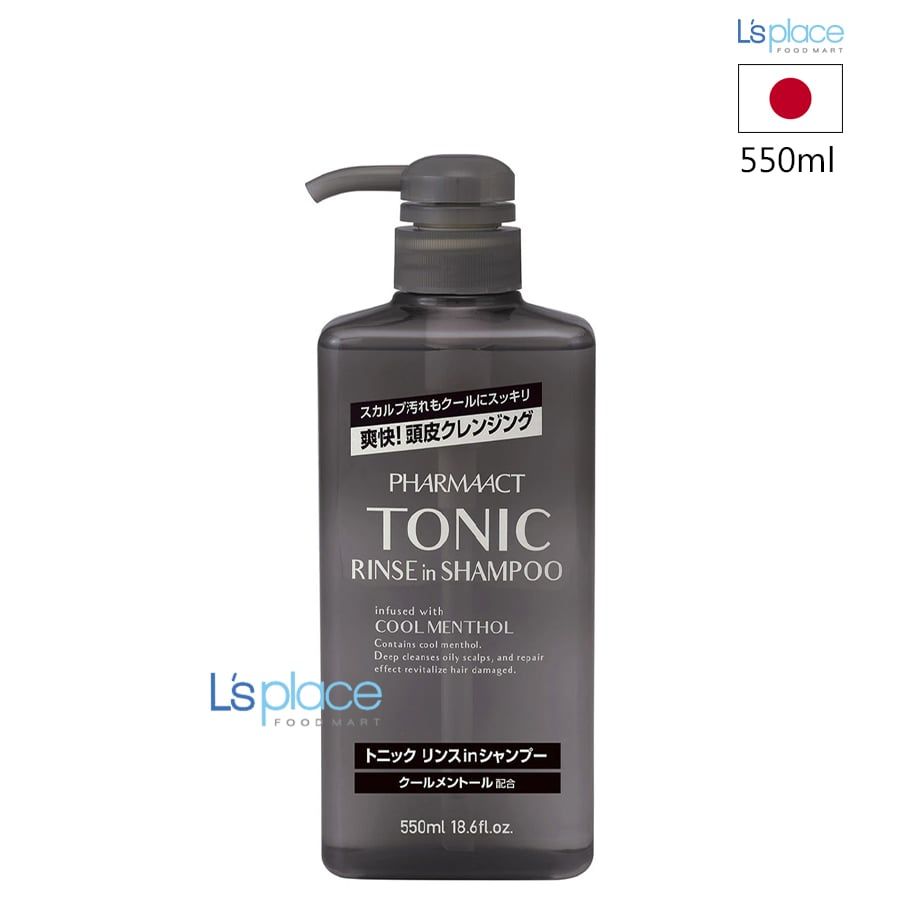 Pharmaact Dầu gội nam Tonic hương Cool Menthol