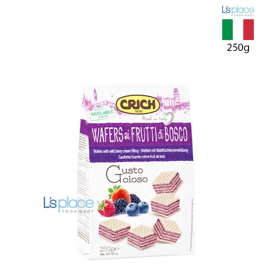 Crich Wafers Bánh xốp vị quả mọng