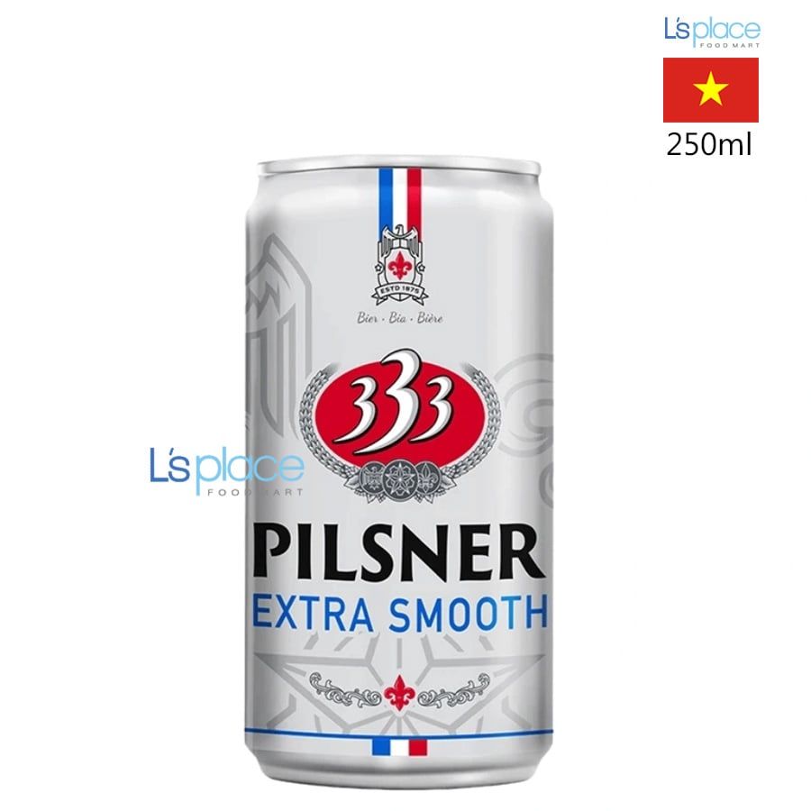 333 Bia Pilsner Extra Smooth