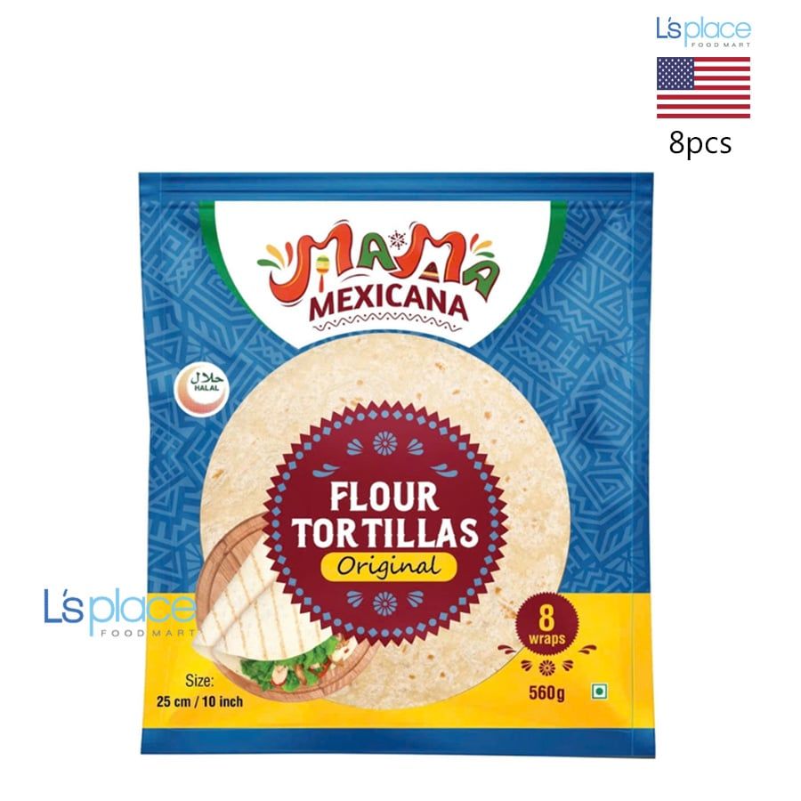 MaMa Mexicana Vỏ Tortilla nguyên bản 25cm