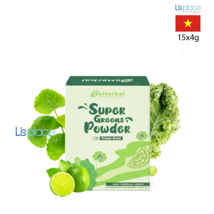 eHerbal Bột uống Super Greens