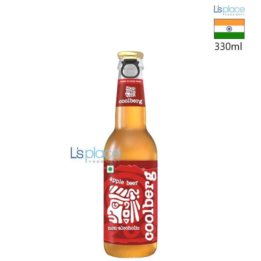Coolberg Bia chai không cồn vị Táo