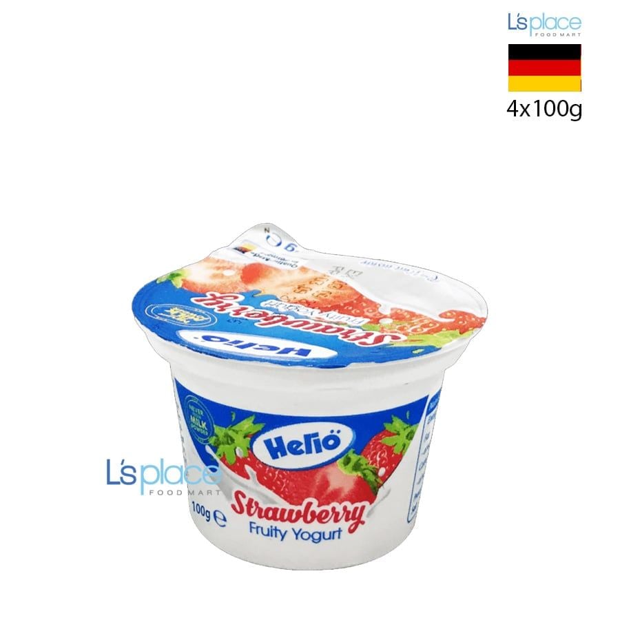 Helio Sữa chua hoa quả vị dâu