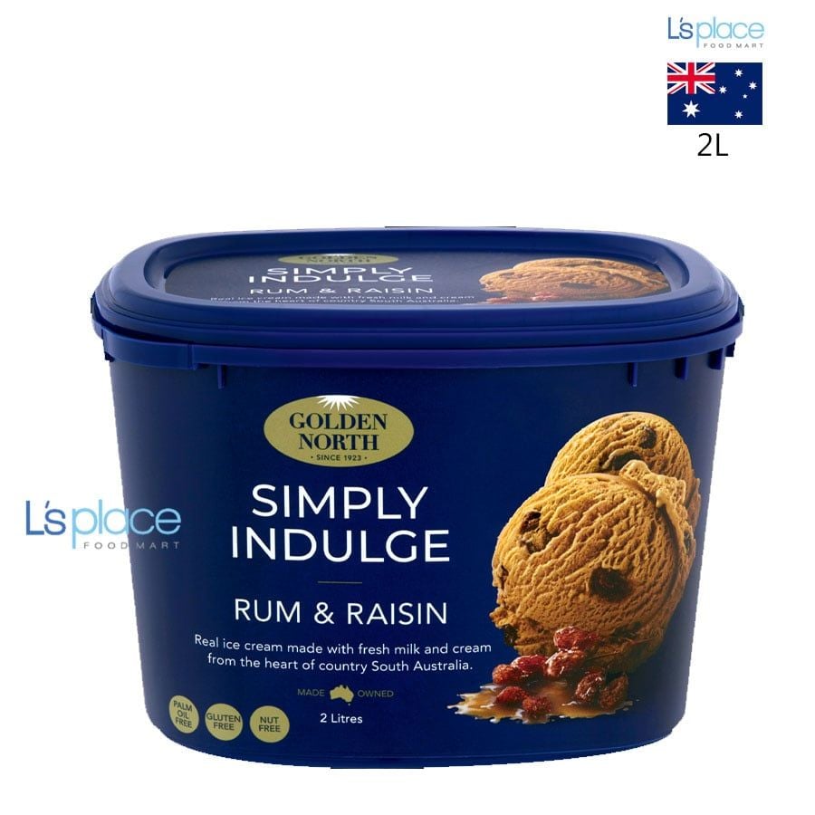 Golden North Kem hộp vị Rum nho khô