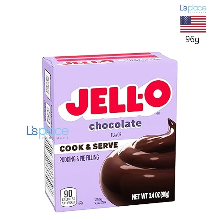 Jell-O Bột làm bánh Pudding vị socola