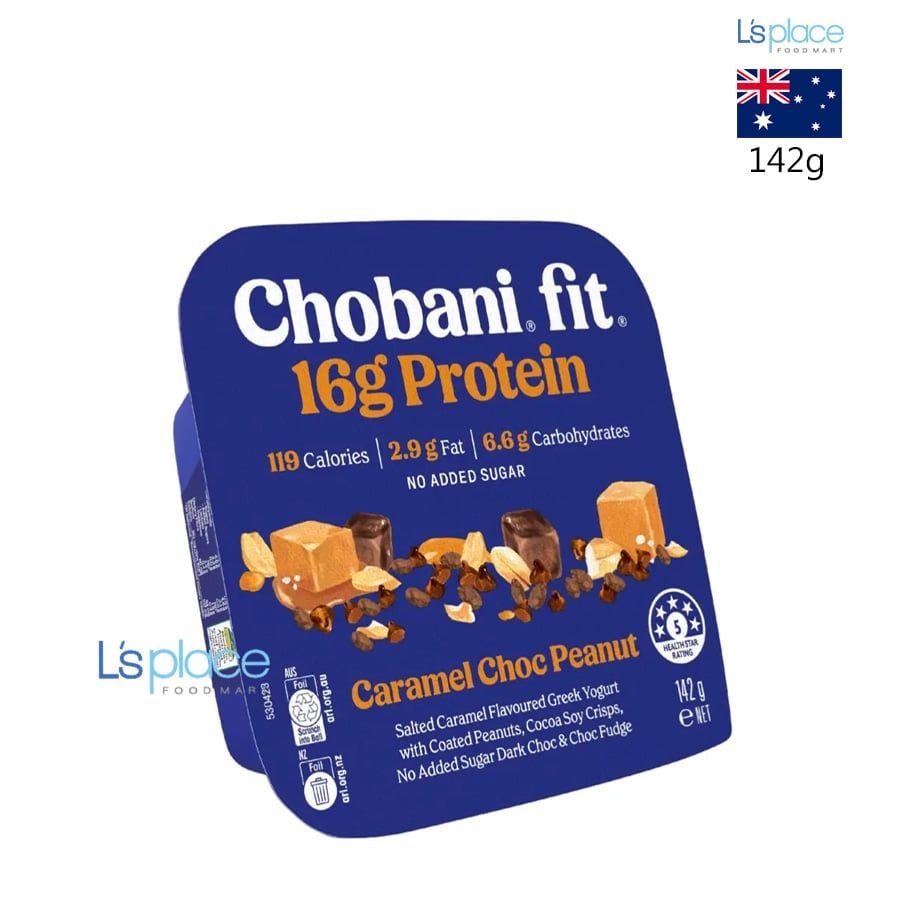 Chobani Fit Flip Sữa chua Hy Lạp vị Caramen socola bơ lạc