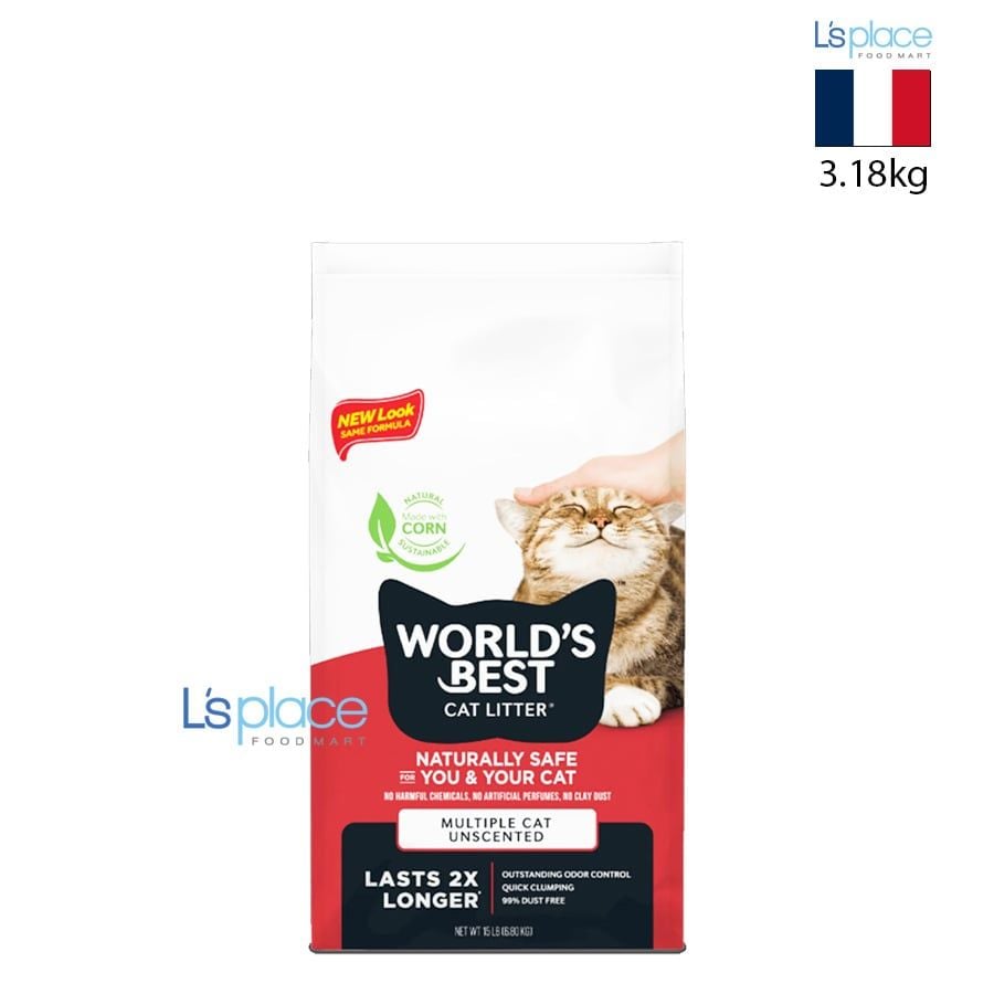 World's Best Cát mèo không mùi Multiple Cat