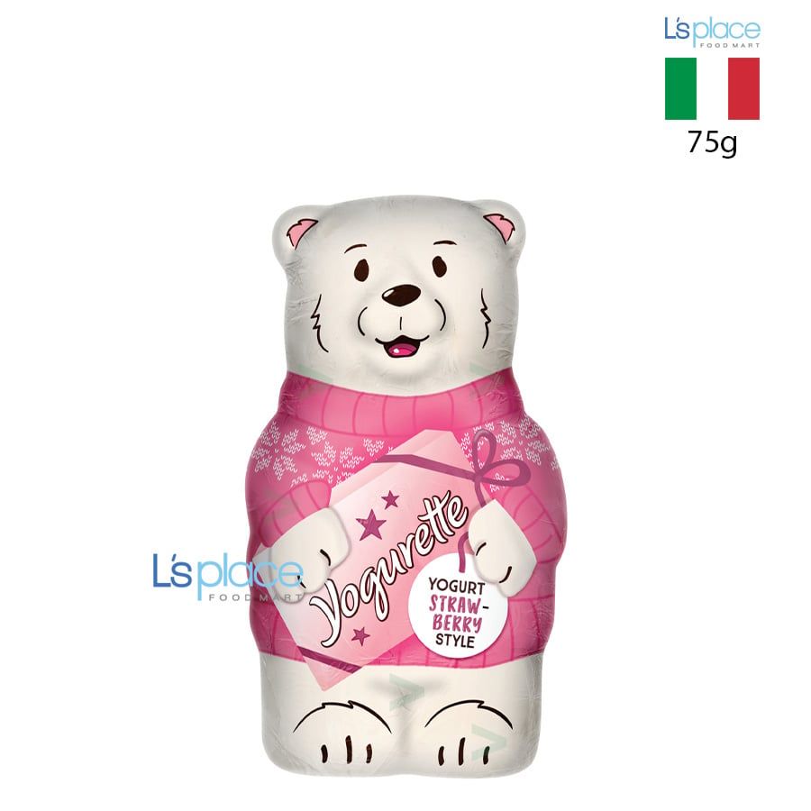 Ferrero Socola sữa chua dâu hình gấu Yogurette