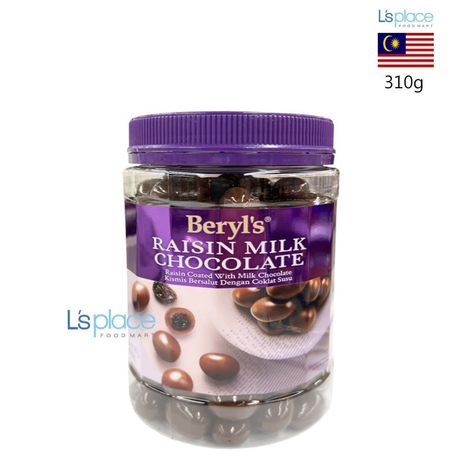 Beryl's Socola sữa phủ nho khô