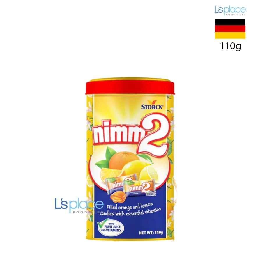 Storck Kẹo Nimm2 hộp thiếc tròn