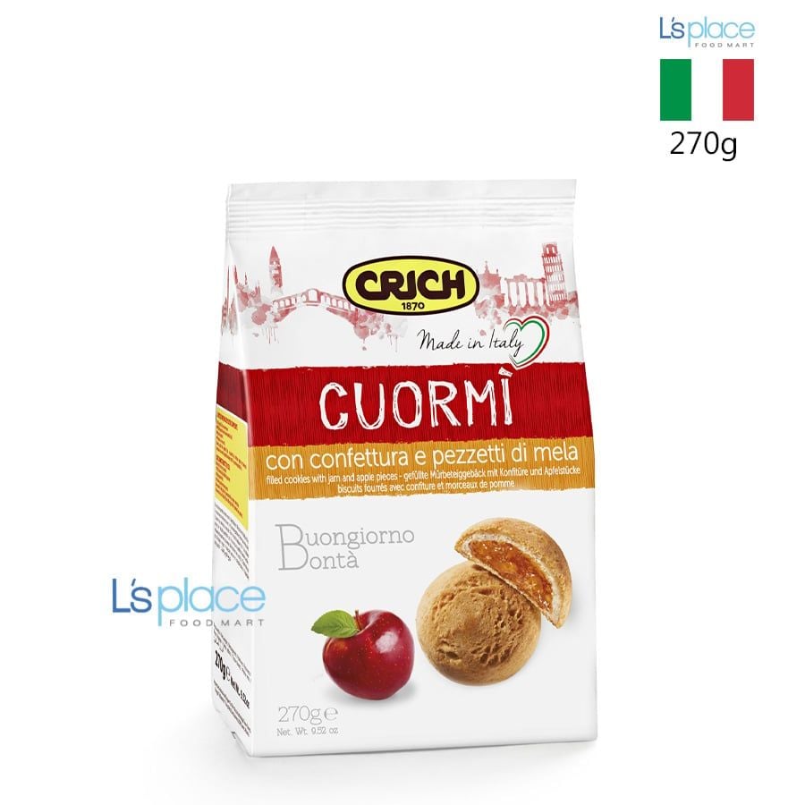 Crich Cuormi Bánh Quy Nhân Mứt Táo