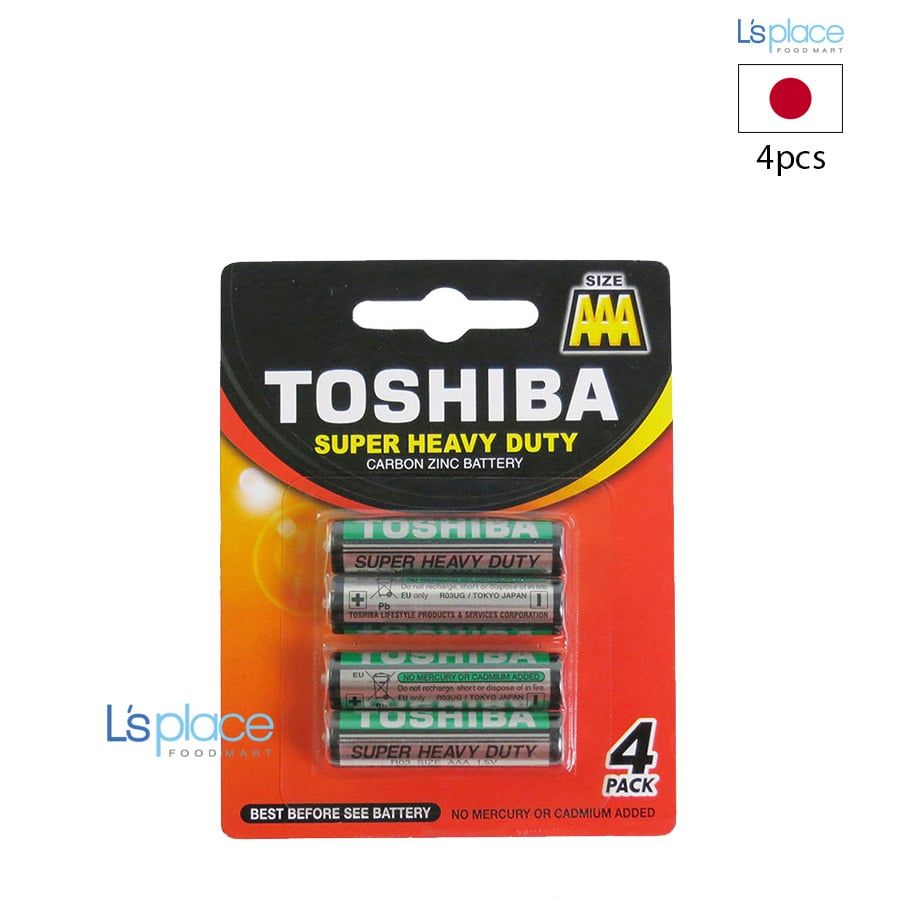 Toshiba Pin Super Heavy AAA
