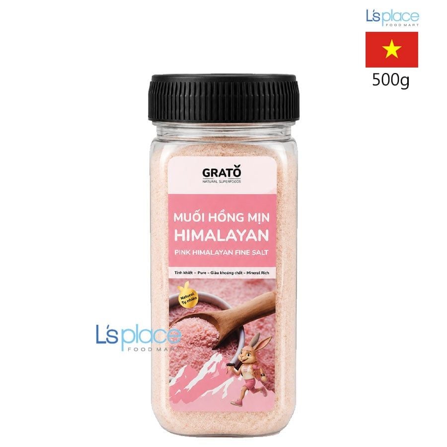 Grato Muối Hồng Mịn Himalayan