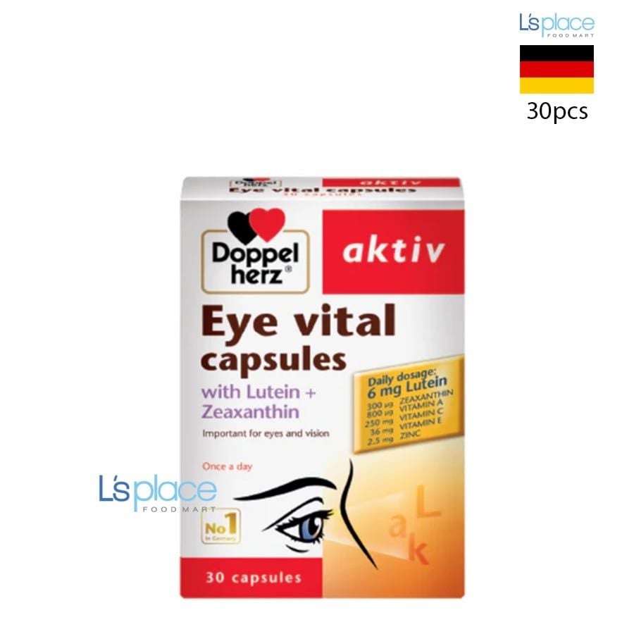 Doppelherz Thực phẩm bảo vệ sức khỏe Eye Vital