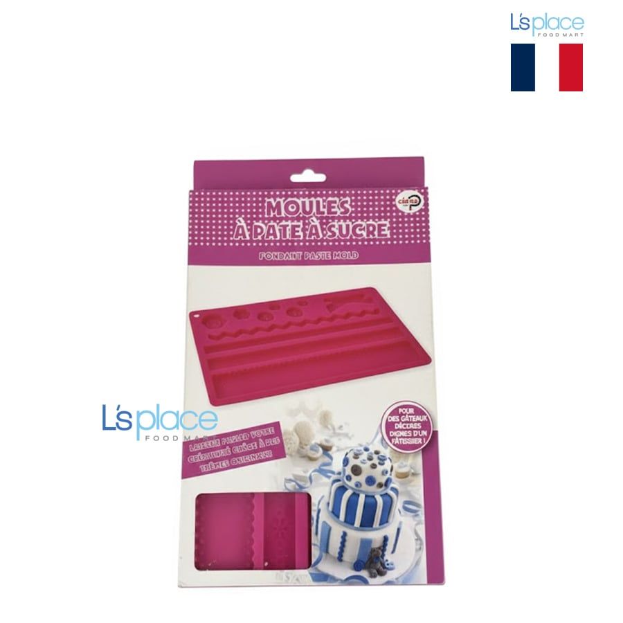 Cecoa Khuôn trang trí bánh Moules Sucre