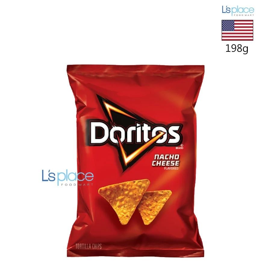 Doritos Bánh Tortilla chips phomai nacho cheese túi vừa