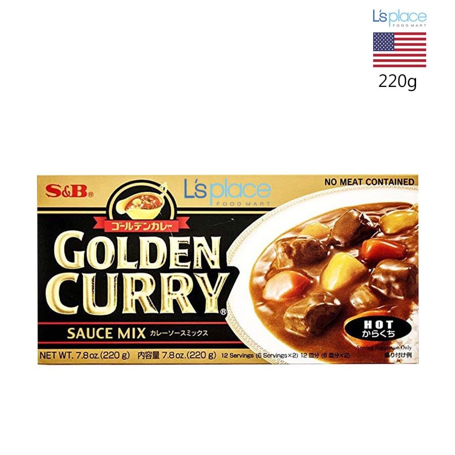 S&B Golden Curry Xốt cà ri cay nóng