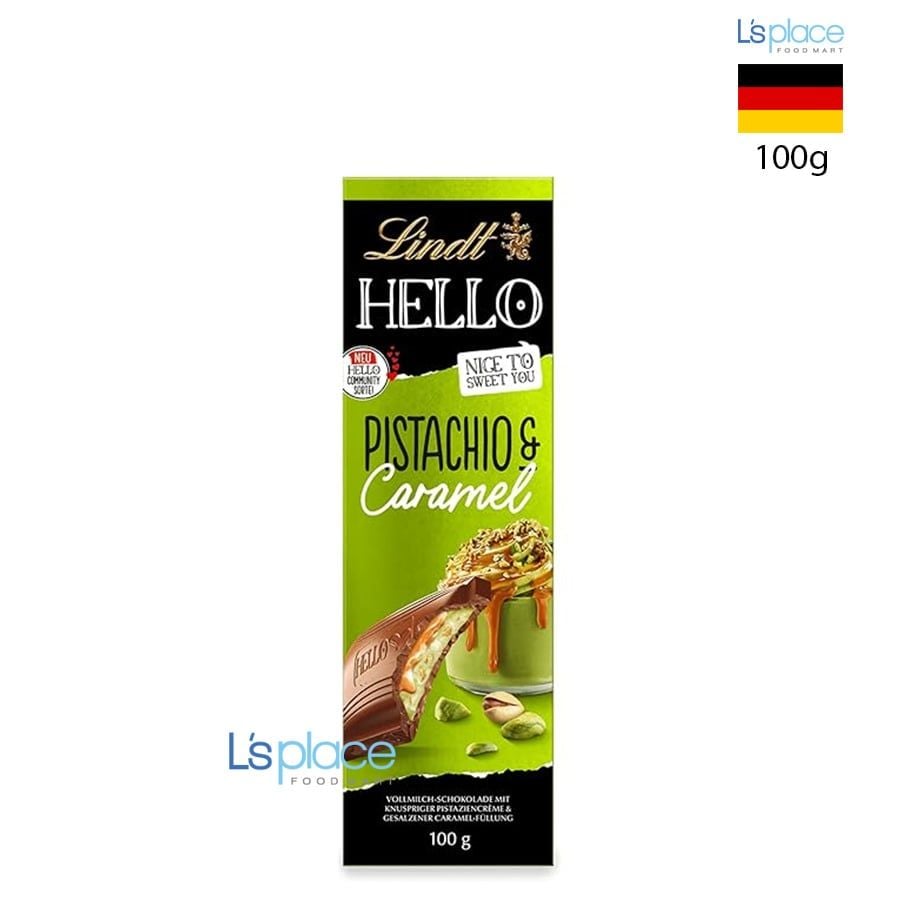 Lindt Hello Socola vị hạt dẻ cười caramen