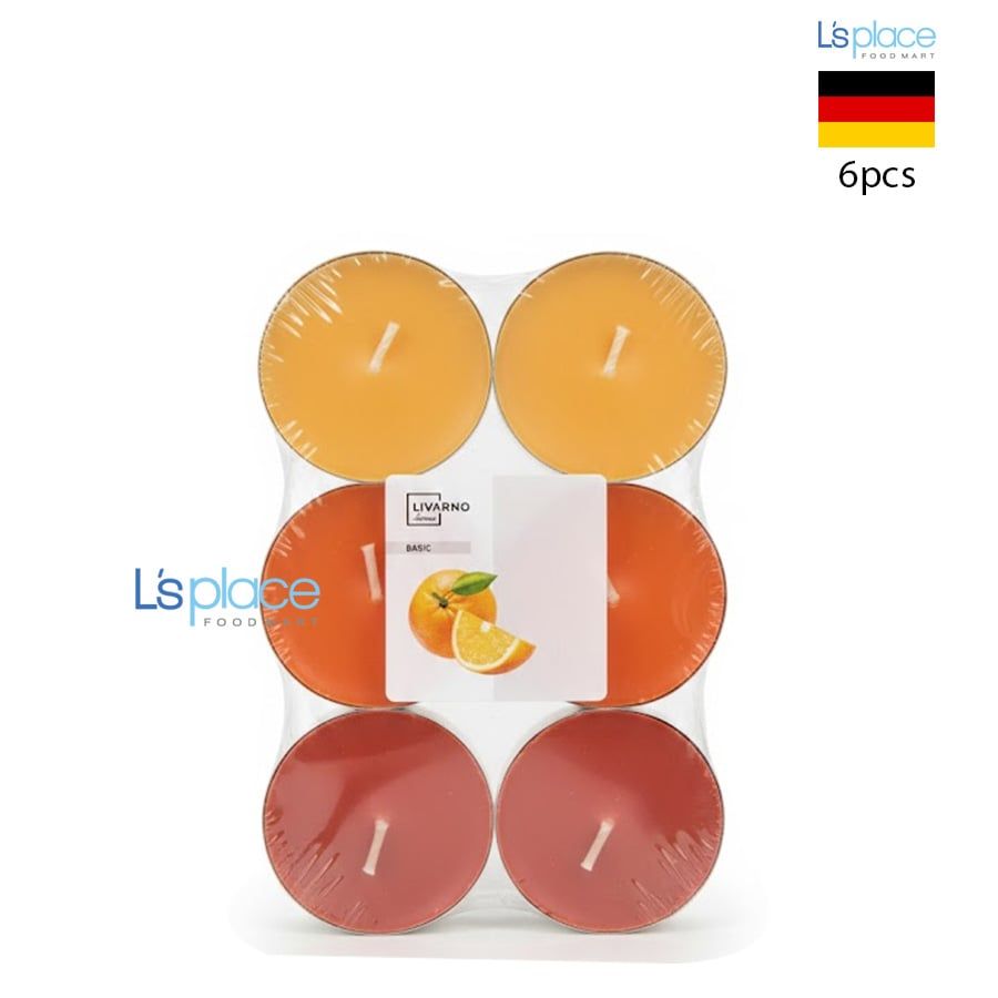 Livarno Home Nến Vỉ Mùi Hương Cam