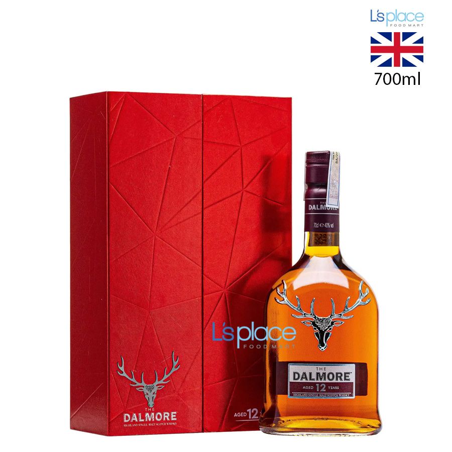 The Dalmore Hộp quà rượu whisky 12 năm Đơn mạch Cao nguyên