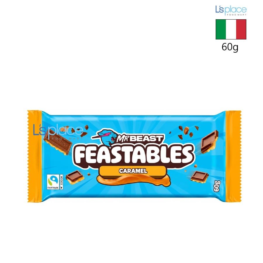 Feastables Mr. Beast Thanh socola vị caramen