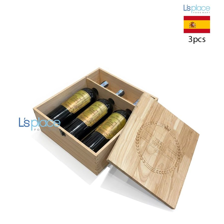 Tierra Imperial Vang đỏ Crianza hộp quà