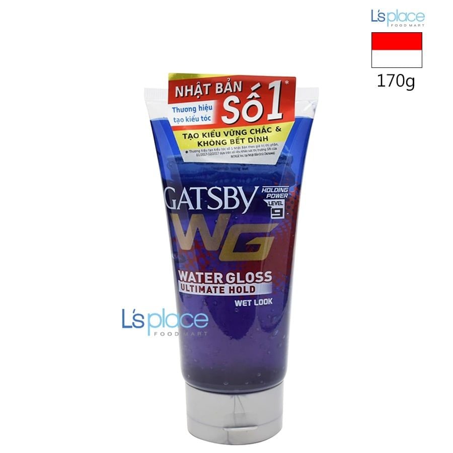 Gatsby Gel vuốt tóc siêu giữ nếp cấp độ 9
